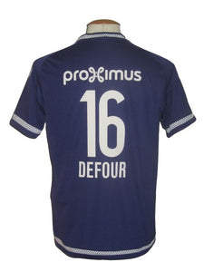 RSC Anderlecht 2015-16 Home shirt M #16 Steven Defour