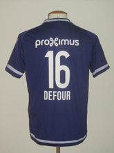 Load image into Gallery viewer, RSC Anderlecht 2015-16 Home shirt M #16 Steven Defour