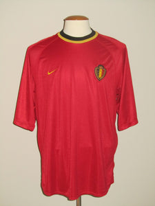 Rode Duivels 2000-02 Home shirt XL