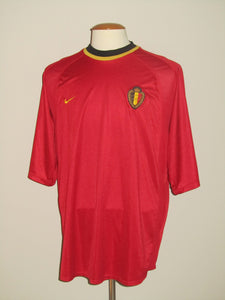 Rode Duivels 2000-02 Home shirt XL