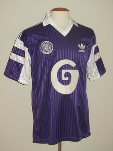 RSC Anderlecht 1989-92 Home shirt M