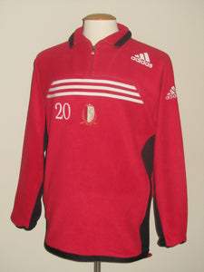 Standard Luik 1998-99 Fleece jacket PLAYER ISSUE #20 Manu Godfroid