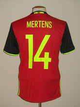 Load image into Gallery viewer, Rode Duivels 2016-18 WK Qualifiers Home shirt S #14 Dries Mertens