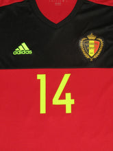 Load image into Gallery viewer, Rode Duivels 2016-18 WK Qualifiers Home shirt S #14 Dries Mertens