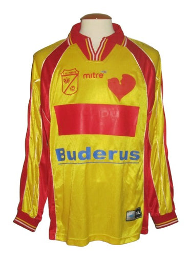 AFC Tubize 2000-03 Home shirt MATCH ISSUE/WORN #16