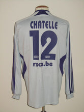 Load image into Gallery viewer, RSC Anderlecht 2007-08 Away shirt L #12 Thomas Chatelle *signed*