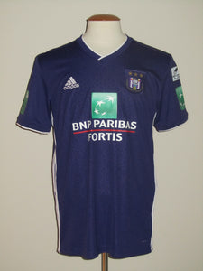 RSC Anderlecht 2018-19 Home shirt MATCH ISSUE/WORN # 10 Ryota Morioka