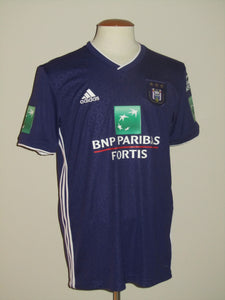 RSC Anderlecht 2018-19 Home shirt MATCH ISSUE/WORN # 10 Ryota Morioka