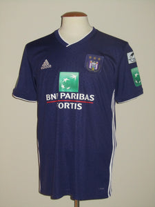 RSC Anderlecht 2018-19 Home shirt MATCH ISSUE/WORN # 10 Ryota Morioka