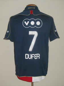 Standard Luik 2008-09 Third shirt MATCH ISSUE/WORN #7 Grégory Dufer