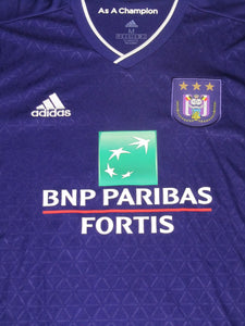 RSC Anderlecht 2018-19 Home shirt MATCH ISSUE/WORN # 10 Ryota Morioka