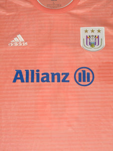 RSC Anderlecht 2018-19 Away shirt Europa League #8 Pieter Gerkens *signed*