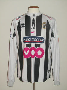 RCS Charleroi 2007-08 Home shirt MATCH ISSUE/WORN #10 Geoffrey Mujangi Bia