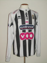 Load image into Gallery viewer, RCS Charleroi 2007-08 Home shirt MATCH ISSUE/WORN #10 Geoffrey Mujangi Bia