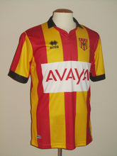 Load image into Gallery viewer, KV Mechelen 2022-23 Home shirt MATCH WORN #9 Julien Ngoy &quot;20 jaar redding&quot; *incl. CoA*