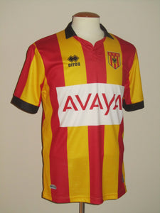 KV Mechelen 2022-23 Home shirt MATCH WORN #9 Julien Ngoy "20 jaar redding" *incl. CoA*