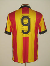 Load image into Gallery viewer, KV Mechelen 2022-23 Home shirt MATCH WORN #9 Julien Ngoy &quot;20 jaar redding&quot; *incl. CoA*