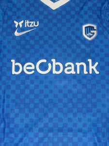 KRC Genk Ladies 2021-22 Home shirt M #31 Wen-Yue Bauwens *mint*