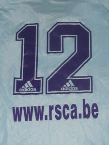 RSC Anderlecht 2001-02 Away shirt L/S L PLAYER ISSUE #12