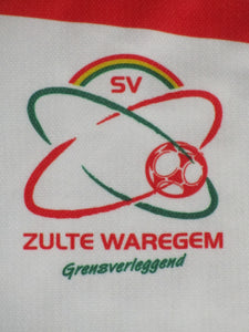 SV Zulte Waregem 2009-10 Away shirt MATCH ISSUE/WORN #15 Miguel Dachelet *signed*