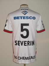 Load image into Gallery viewer, SV Zulte Waregem 2017-18 Away shirt MATCH ISSUE/WORN #5 Yoan Severin