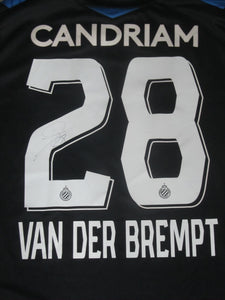 Club Brugge 2020-21 Home shirt XL #28 Ignace Van der Brempt *signed*