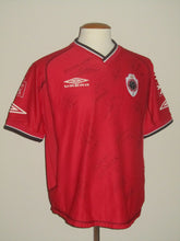 Load image into Gallery viewer, Royal Antwerp FC 2001-02 Away shirt MATCH ISSUE/WORN #15 Justice Christopher *signed*