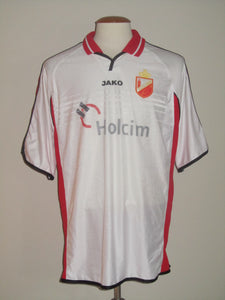 RAEC Mons 2003-04 Home shirt MATCH ISSUE/WORN #14 Olivier Berquemanne