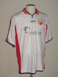 RAEC Mons 2003-04 Home shirt MATCH ISSUE/WORN #14 Olivier Berquemanne