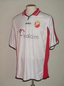 RAEC Mons 2003-04 Home shirt MATCH ISSUE/WORN #14 Olivier Berquemanne