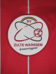 SV Zulte Waregem 2017-18 Home shirt MATCH ISSUE/WORN Europa League #14 Sandy Walsh