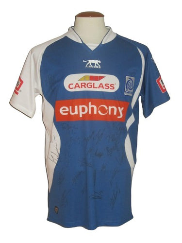 KRC Genk 2008-09 Home shirt L *new with tags* *signed*