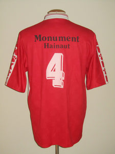 Royal Excel Mouscron 1994-95 Home shirt MATCH ISSUE/WORN #4 Steve Dugardein