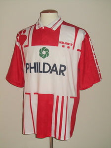 Royal Excel Mouscron 1994-95 Home shirt MATCH ISSUE/WORN #8