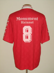 Royal Excel Mouscron 1994-95 Home shirt MATCH ISSUE/WORN #8