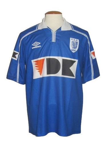 KAA Gent 1999-00 Home shirt PLAYER ISSUE #26