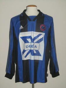 Club Brugge 1999-01 Home shirt PLAYER ISSUE YOUTH L/S XL #18