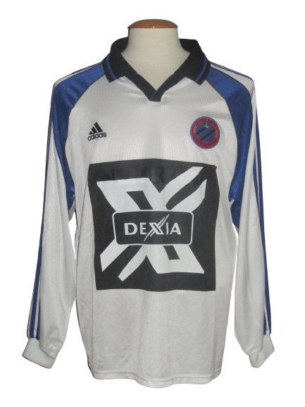 Club Brugge 1999-01 Away shirt PLAYER ISSUE YOUTH L/S XL #15