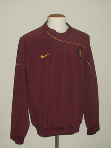 Rode Duivels 2008-09 Training top burgundy XL