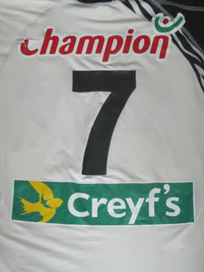 RCS Charleroi 2006-08 Away shirt MATCH ISSUE/WORN #7