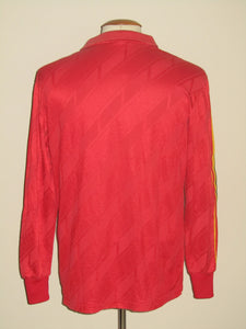 Rode Duivels 1986-89 Home shirt L/S M