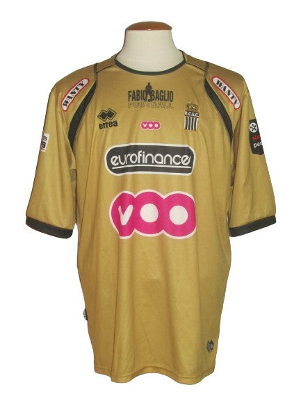 RCS Charleroi 2007-08 Away shirt XXXL #16 Mahamadou Kéré