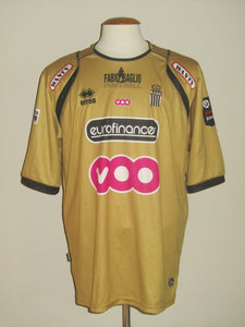 RCS Charleroi 2007-08 Away shirt XXXL #16 Mahamadou Kéré