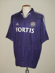 RSC Anderlecht 2004-05 Away shirt XL #18 Christophe Grégoire