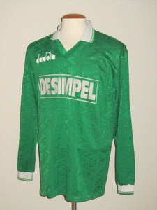 KV Oostende 1992-94 Green training shirt L/S XL