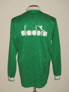 KV Oostende 1992-94 Green training shirt L/S XL