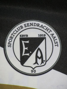 Eendracht Aalst 2014-15 Home shirt L/S L/XL *signed*