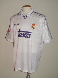 Real Madrid CF 1996-97 Home shirt XL #9 Davor Suker