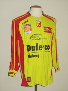 AFC Tubize 2008-09 Home shirt MATCH ISSUE/WORN #9 Valeri Sorokin