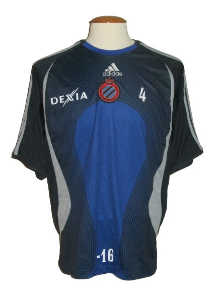 Club Brugge 2006-07 Training shirt YOUTH PLAYER ISSUE #4